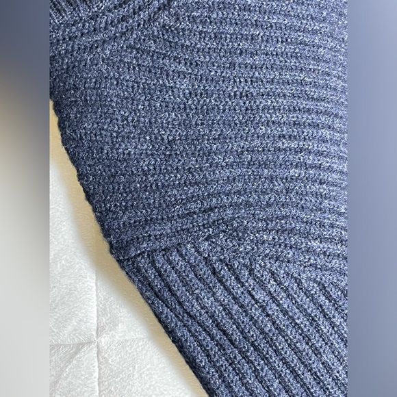 Brooks Brothers Navy 1/4 zip Lambswool Sweater Large - Picture 6 of 6